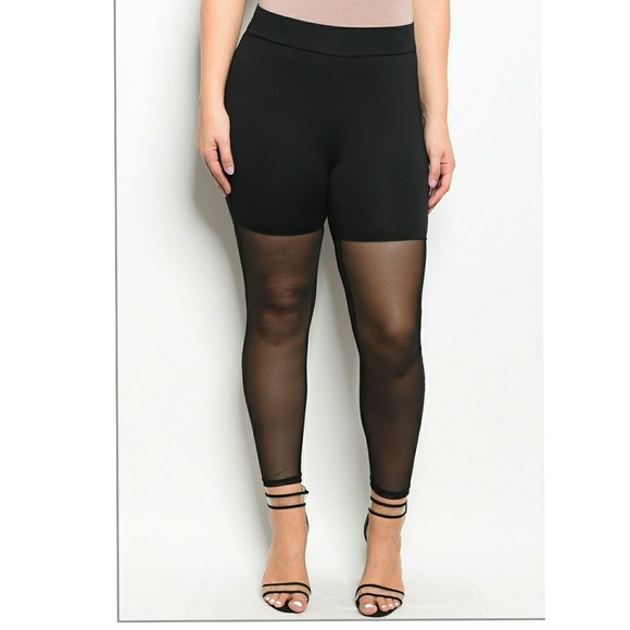 BLACK PLUS SIZE PANTS. New without tags - Picture 2 of 3